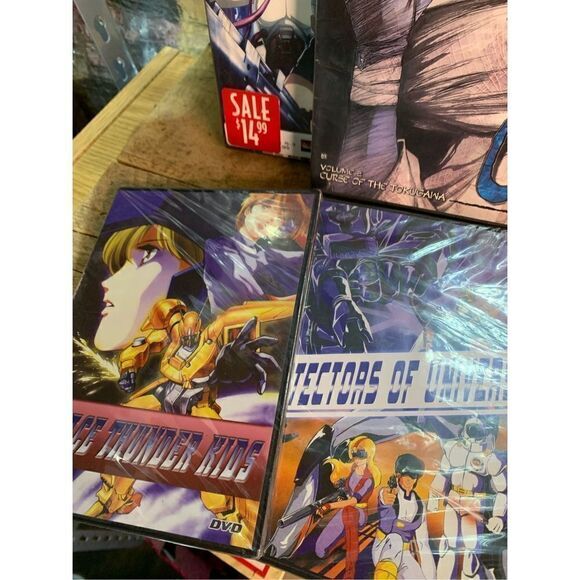 90s Anime bundle queens blade hardback hellsing dvds RUROUNI KENSHIN DVD Japan a - Picture 2 of 12